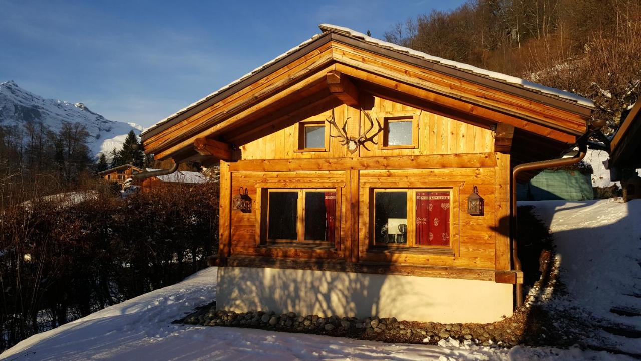 Chalet Cosy Proche Tramway Du Mont-Blanc Et Centre Saint-Gervais-les-Bains Exterior foto
